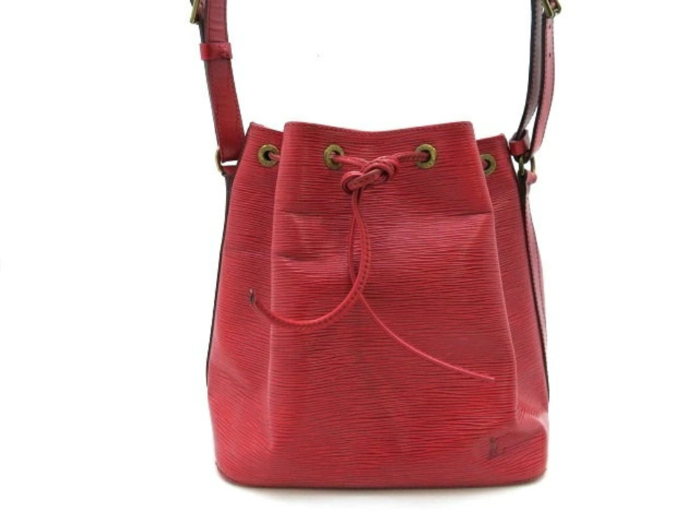 LOUIS VUITTON Neo Noe Shoulder Bag Epi Leather Castilian Red